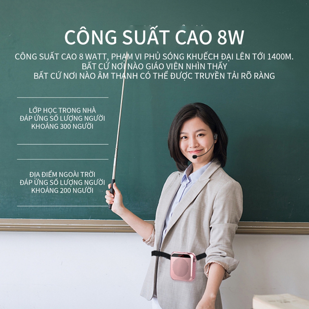 Loa Trợ giảng khuếch đại giáo viên giảng dạy hướng dẫn viên du lịch trung tâm mua sắm eo máy nghe nhạc cầm tay hawking