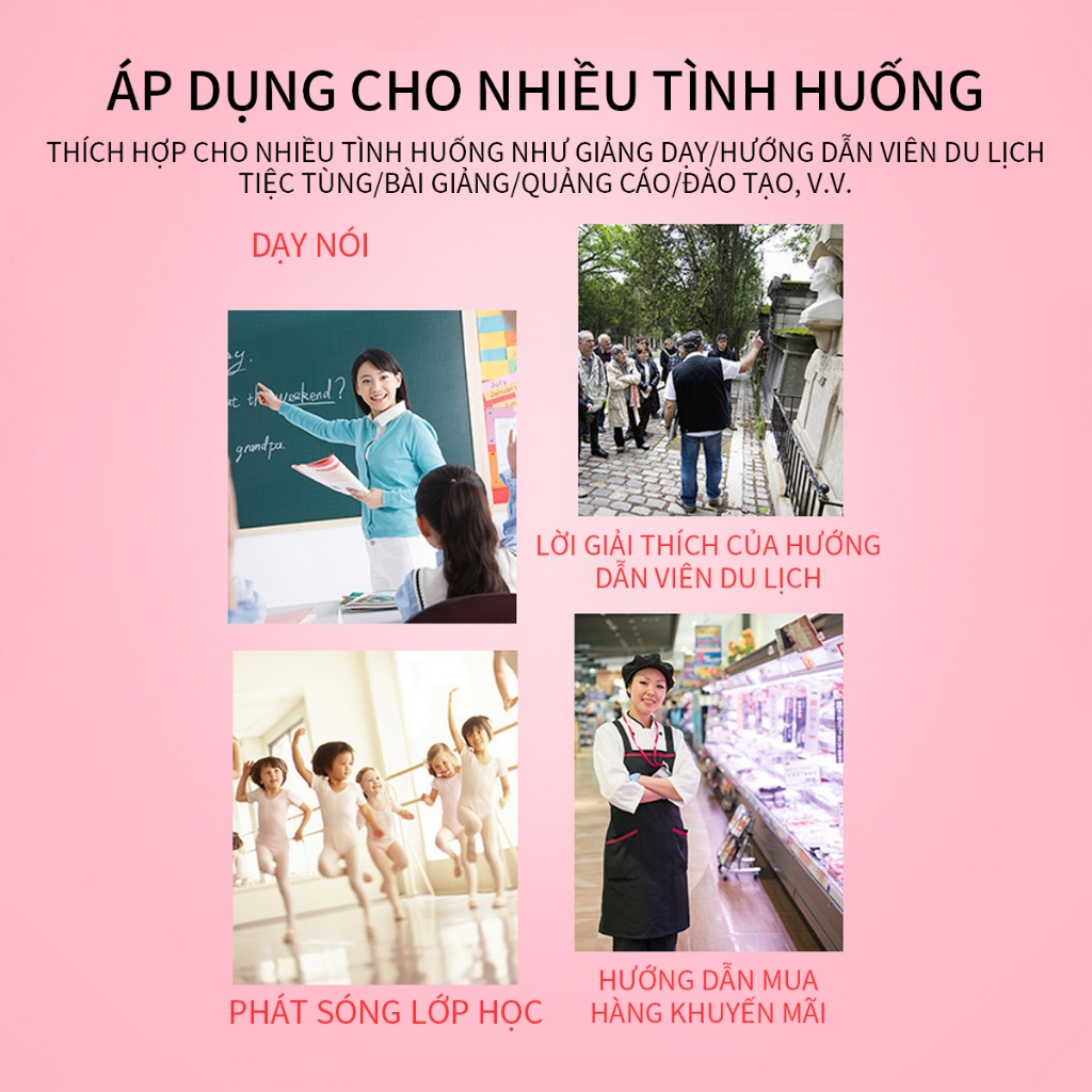 Loa Trợ giảng khuếch đại giáo viên giảng dạy hướng dẫn viên du lịch trung tâm mua sắm eo máy nghe nhạc cầm tay hawking