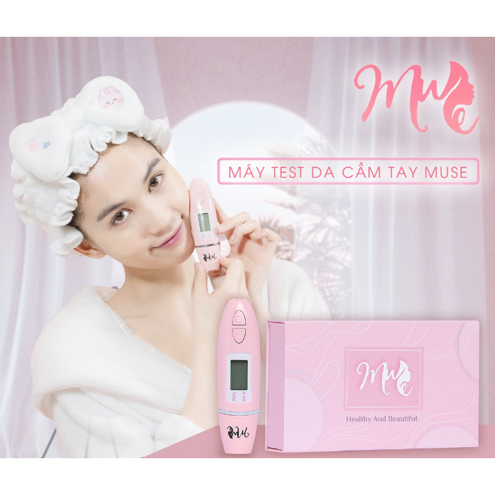 Máy Đo Độ Ẩm Và Dầu Cho Da MUSE