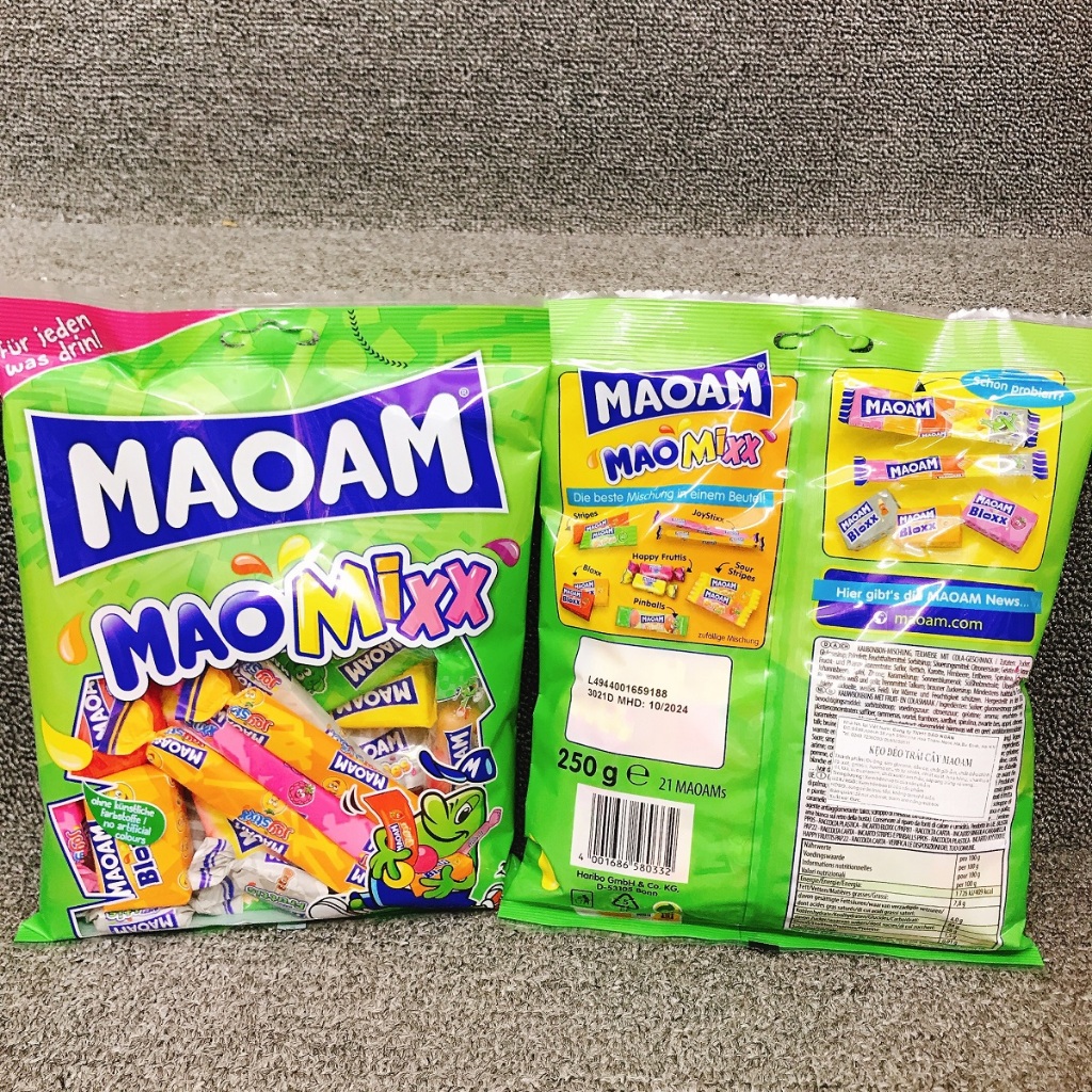 Kẹo dẻo trái cây Maoam MaoMix 250g