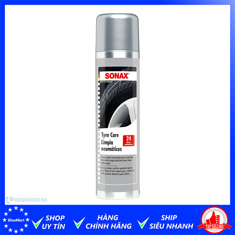 Chăm sóc bảo dưỡng lốp xe ô tô Sonax Tyre care 400ml