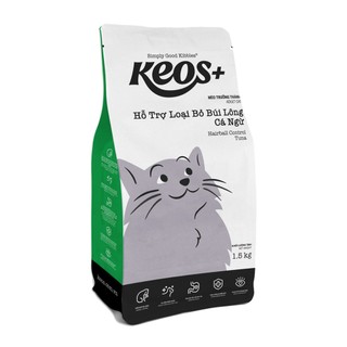 [1.5kg] Hạt Cho Mèo Mọi Lứa Tuổi KEOS