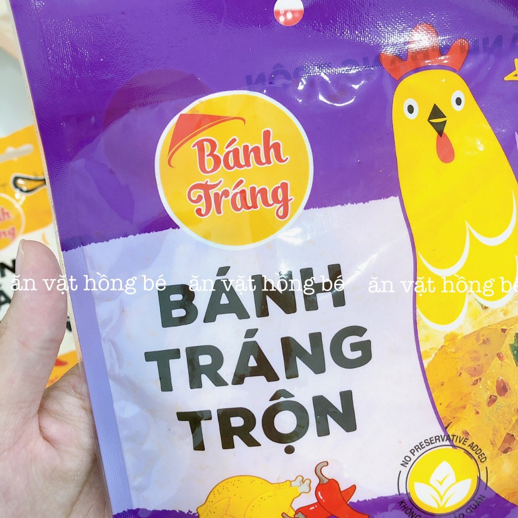 BÁNH TRÁNG TRỘN MISS VỊ PHÔ MAI, RONG BIỂN, GÀ QUAY, BÒ, TÔM, CHANH SẢ
