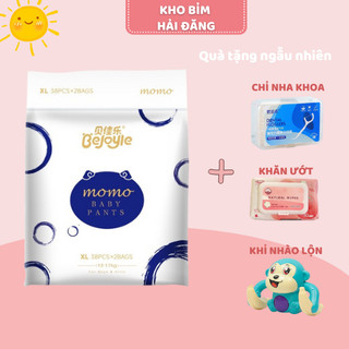 (Mã NSF02P130 giảm 30K) Bỉm BEJOY MOMO - Đủ size dán S112/M96_quần M96/L84/XL76/XXL72