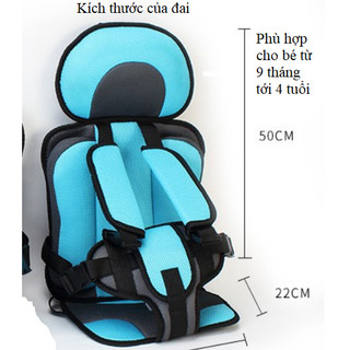 Đai ghế ngồi ô tô cho bé