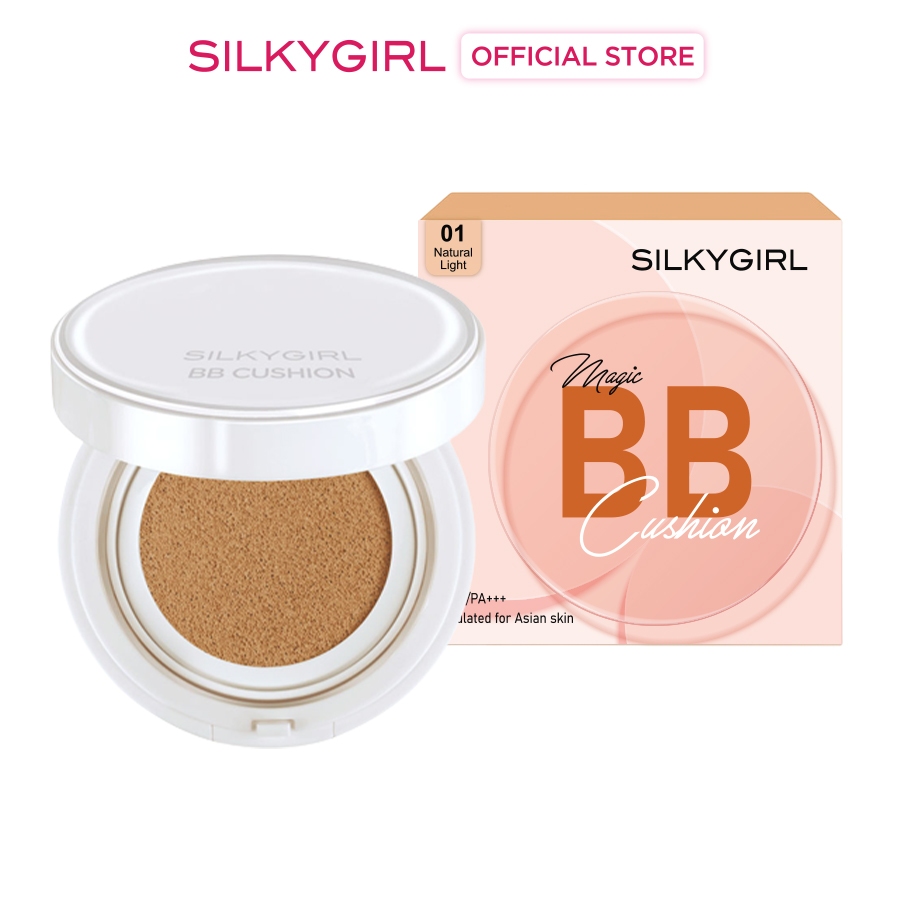 Phấn Nước Silkygirl Magic BB Cushion SPF50 PA+++ 15g