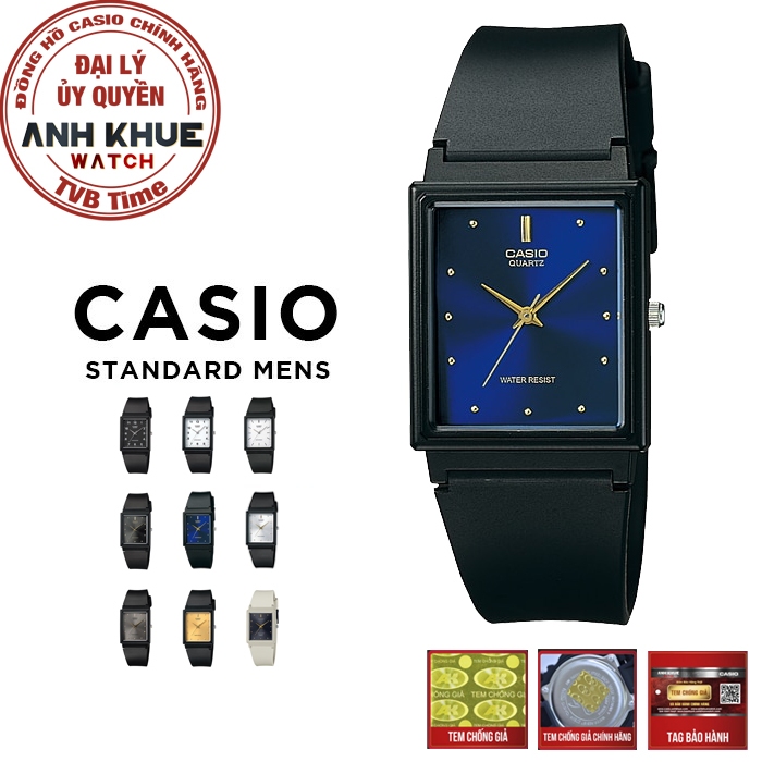 Đồng hồ unisex dây nhựa Casio chính hãng MQ-27 &amp; MQ-38 (tay nam nhỏ và nữ)