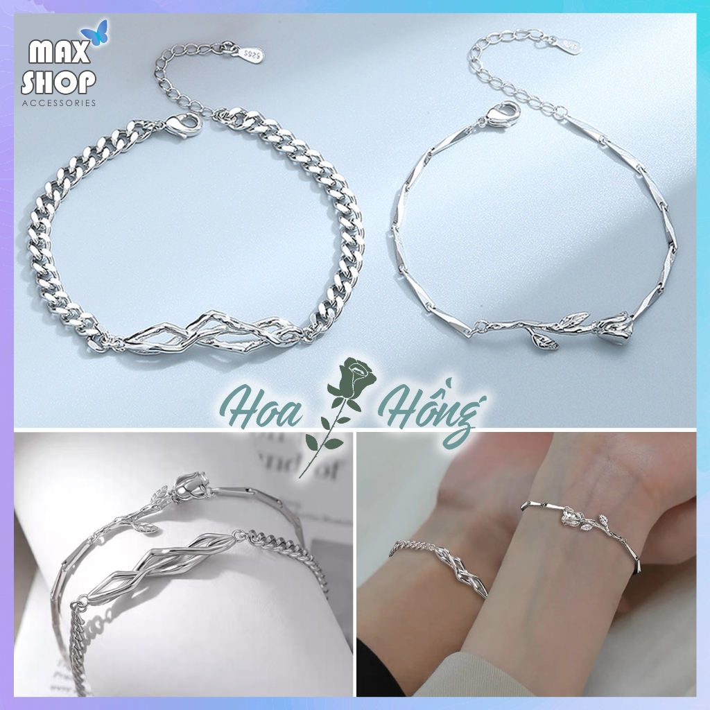 Vòng đôi TÌNH YÊU COUPLE cặp nam nữ kiểu dáng thời trang đa dạng nhiều mẫu