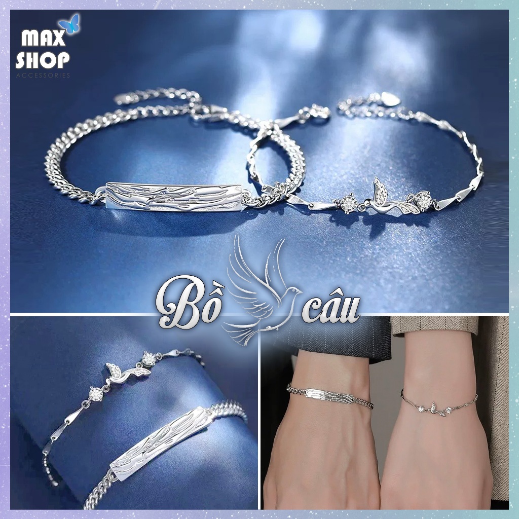 Vòng đôi TÌNH YÊU COUPLE cặp nam nữ kiểu dáng thời trang đa dạng nhiều mẫu