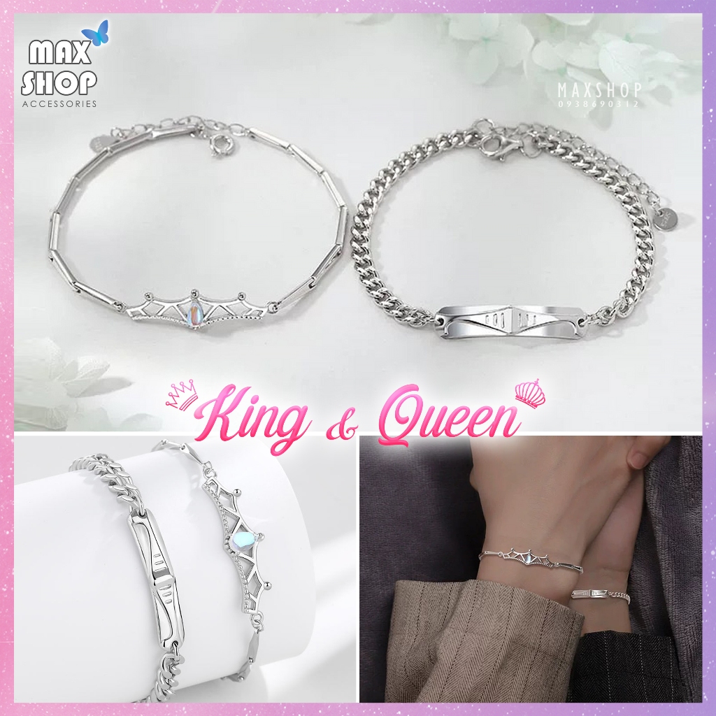 Vòng đôi TÌNH YÊU COUPLE cặp nam nữ kiểu dáng thời trang đa dạng nhiều mẫu