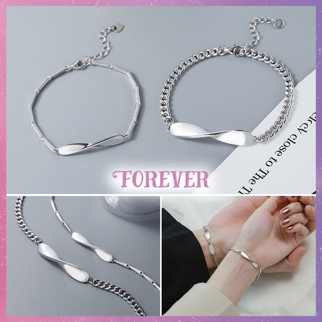 Vòng đôi TÌNH YÊU COUPLE cặp nam nữ kiểu dáng thời trang đa dạng nhiều mẫu