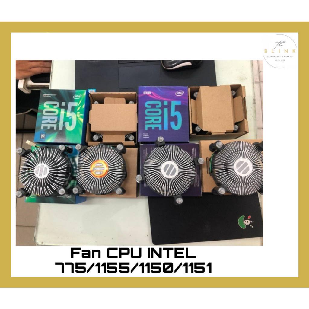 Fan Cpu INTEL 775/1155/1150/1151 - Full Box