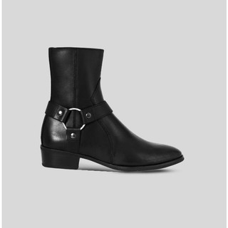Giày Boot FANGY - The Harness Boots In Black