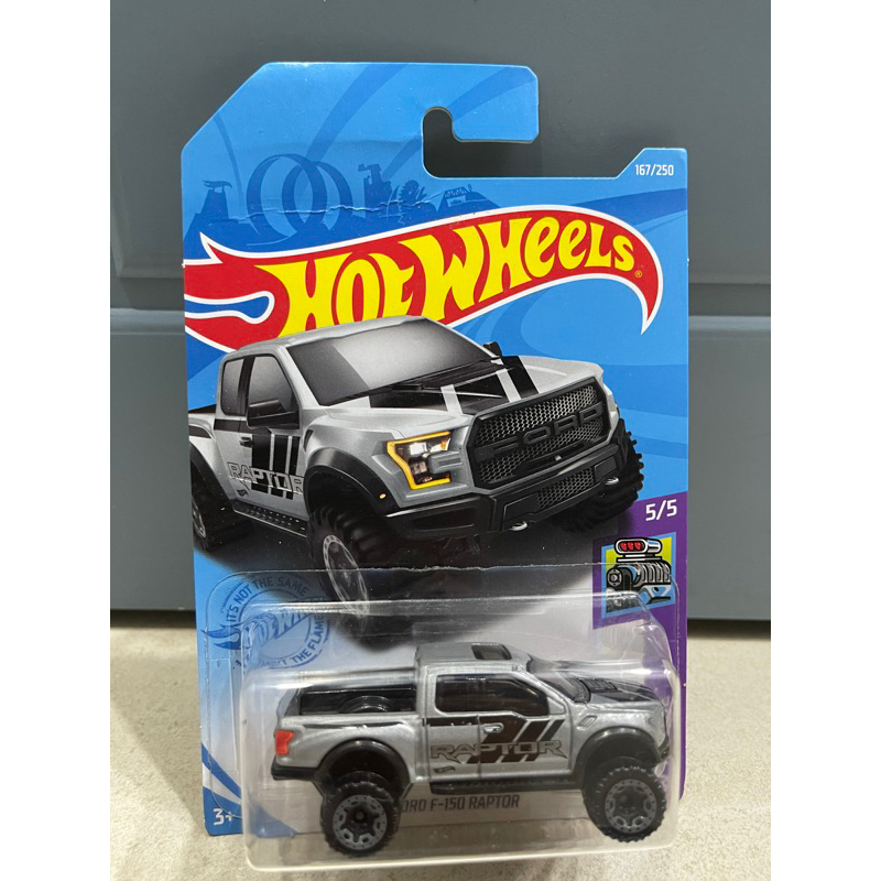 Xe mô hình đồ chơi cơ bản Hotwheels 1:64 - '17 Ford F-150 Raptor (card như hình)