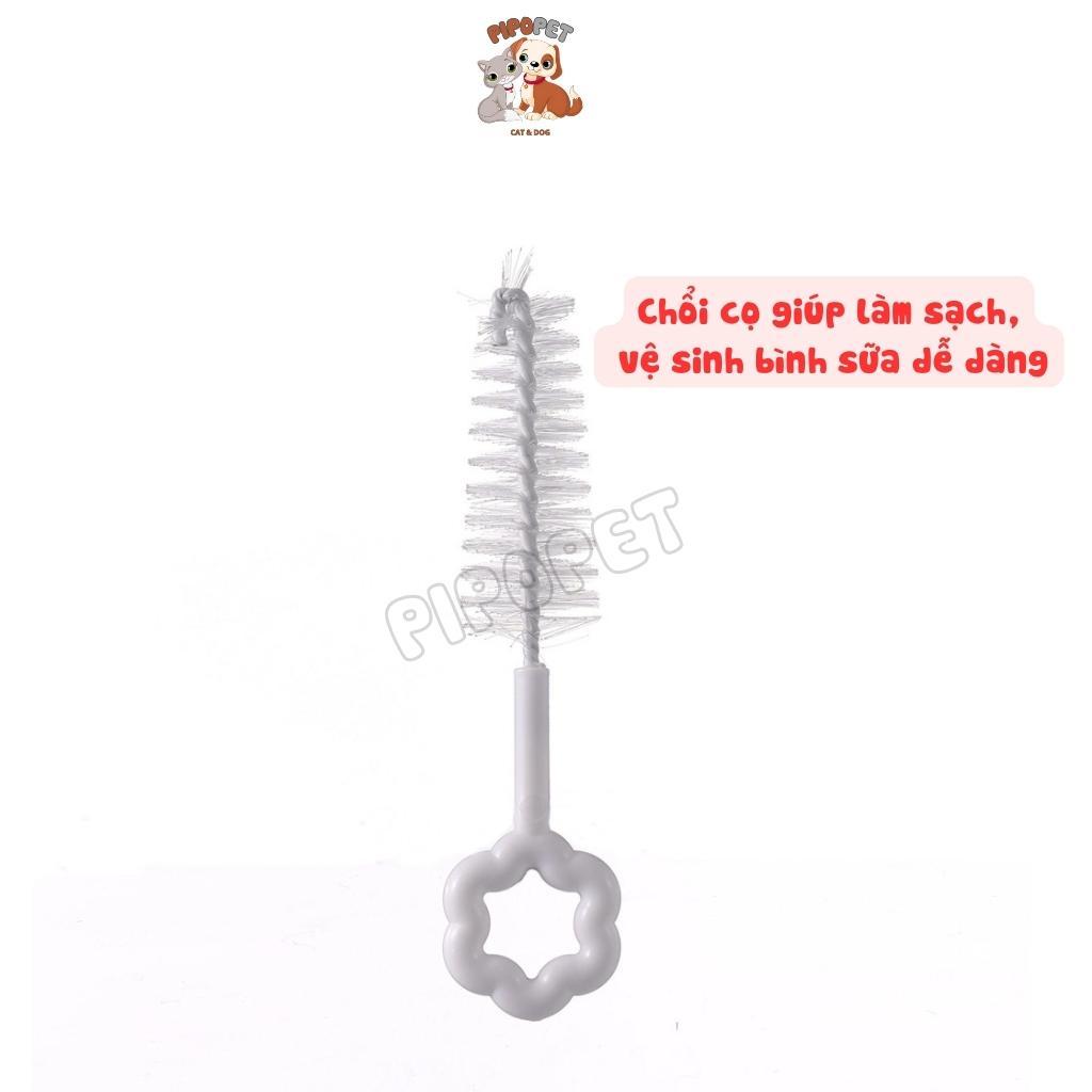 Bình Sữa Cho Mèo Con, Bình Sữa Cho Chó Con Chất Liệu An Toàn Kèm Phụ Kiện - Pipopet