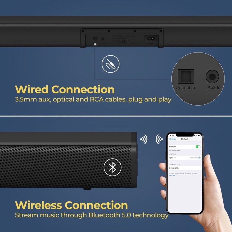 Loa Soundbar MPOW Soundhot B6 31”