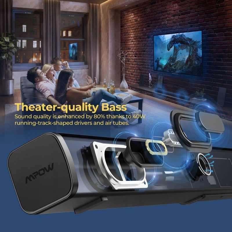 Loa Soundbar MPOW Soundhot B6 31”