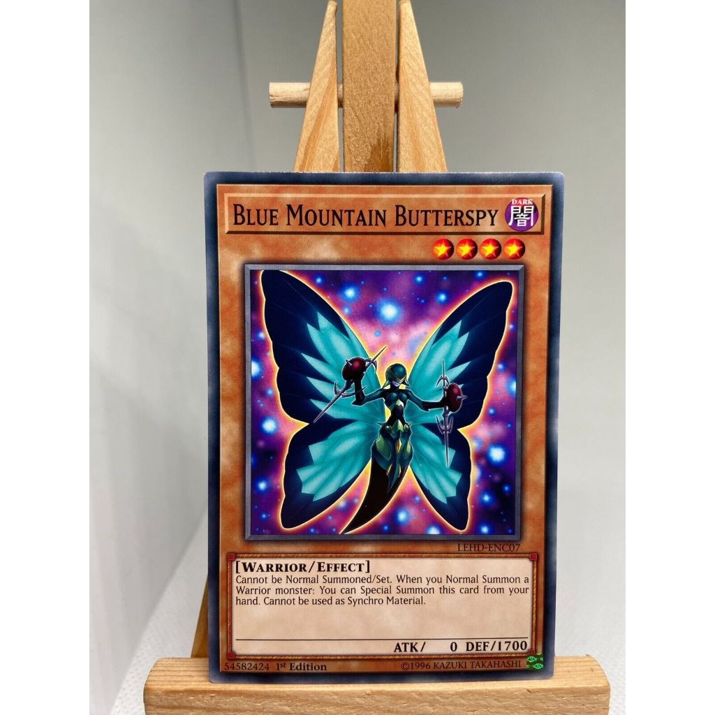 [ Đỗ Lạc Shop ] Thẻ Bài Yugioh Monster Blue Mountain Butterspy LEHD-ENC07