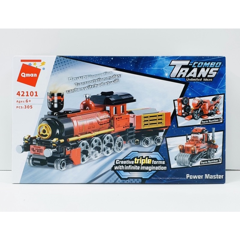 LEGO TÀU HOẢ BIẾN HÌNH COMBO TRANS 305PCS + LEGO Space Flight tàu vũ trụ 456pcs + máy cắt cỏ 219+pcs