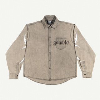 Áo Sơ Mi Jeans Tay Dài / GOTHIC SHIRTS / GAMBLE WORLDWIDE