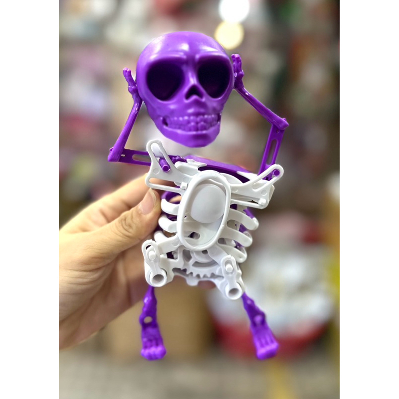 Đồ Chơi Bộ Xương Vô Tri Nhún Nhảy Vui Nhộn Cho Bé