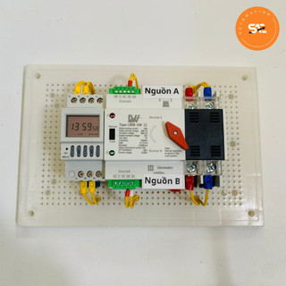 Bộ thiết bị ATS 2P-100A tự động chuyển nguồn không gây mất điện mỗi nguồn 15 ngày