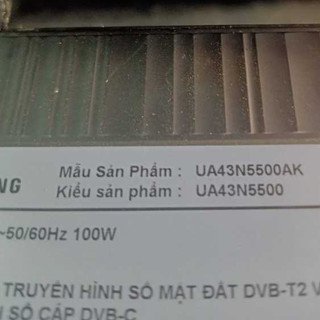 Bo mạch Smart Tivi SAMSUNG model 43N5500, UA43N5500