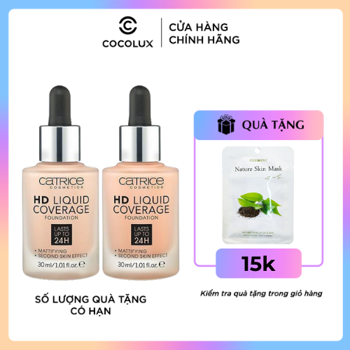 Kem Nền Catrice HD Liquid Coverage Foundation 30ml