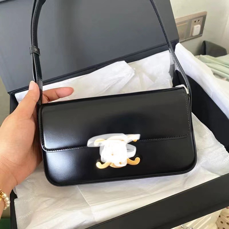 Túi xách, túi kẹp nách nữ, túi kẹp nách da lì nữ 2022