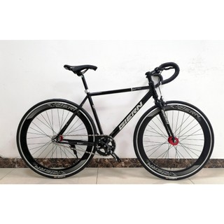 Xe đạp fixed gear giern có phanh trước, xích hạt đậu mã x1