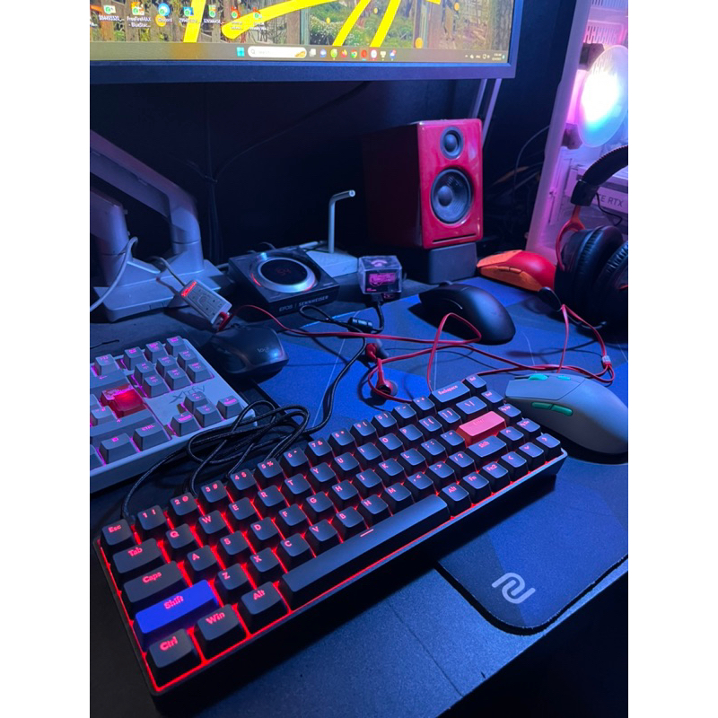 Bàn phím từ HE Drunkdeer G65, A75 switch nam châm từ tính Rapid Triger 60He chính hãng