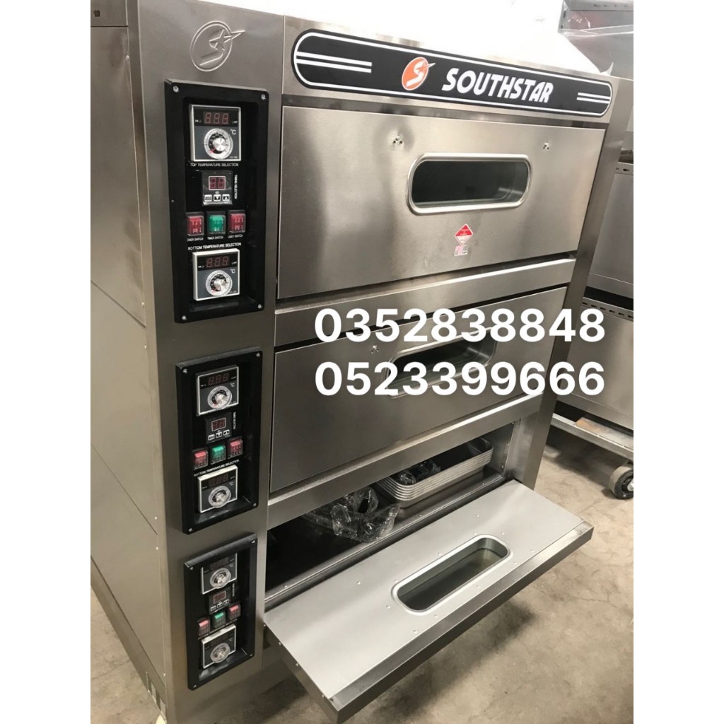Lò nướng bánh 3 tầng 6 khay Southstar