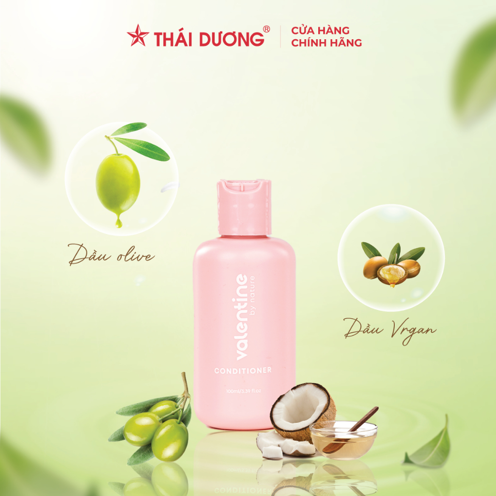 Dầu xả suôn mượt Valentine gạo lứt - 100ml