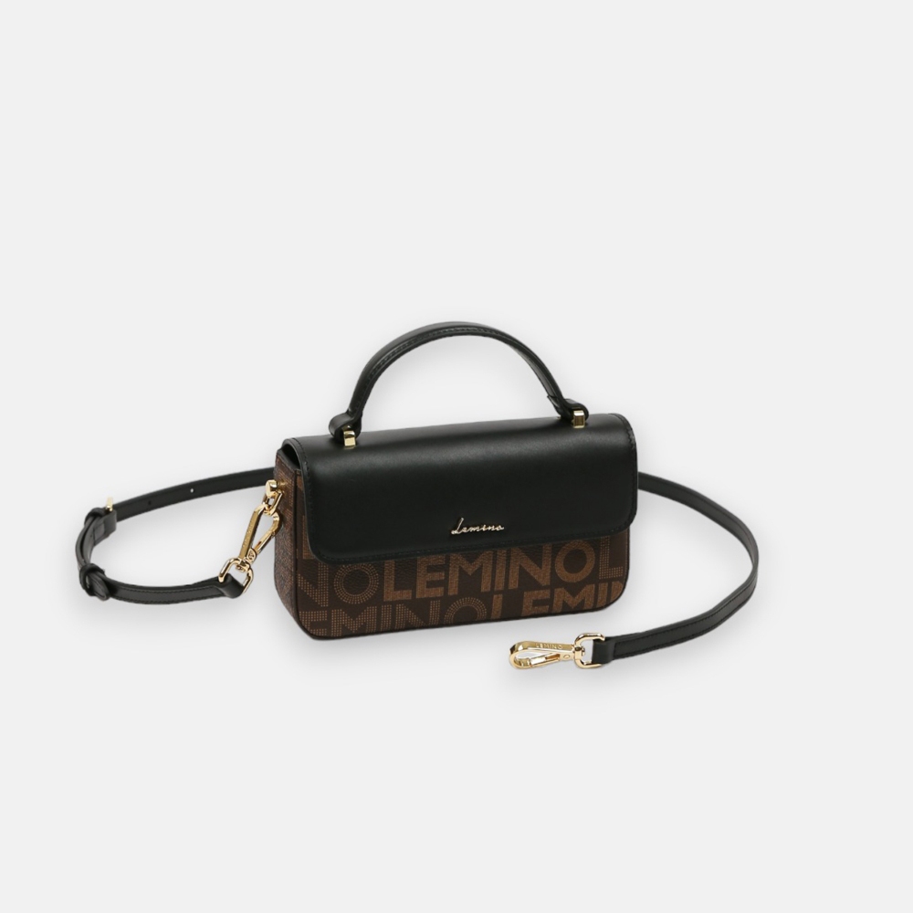 Túi Xách Nữ Lemino Monogram Canvas Dáng Vuông Mới LE25066
