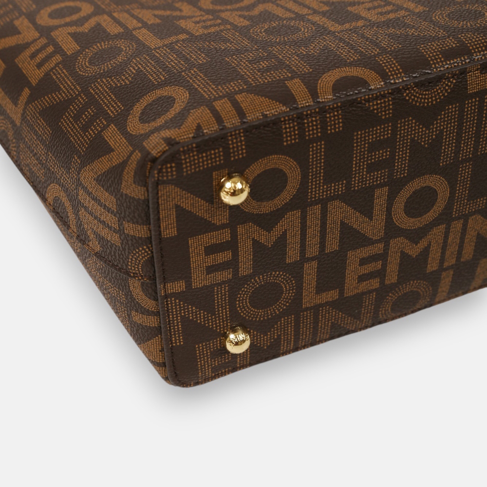 Túi Xách Nữ Lemino Monogram Canvas Tote LE25067