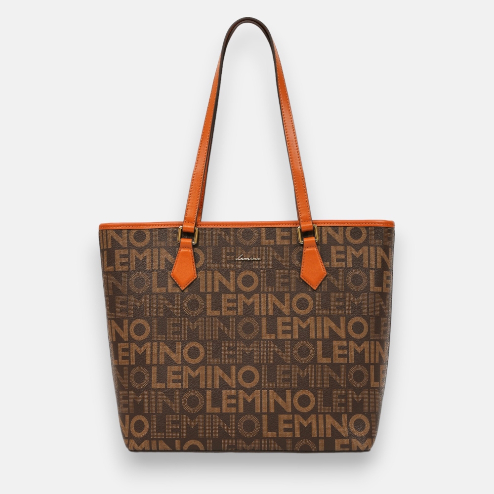 Túi Xách Nữ Lemino Monogram Canvas Tote LE25067