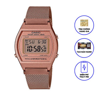  Đồng Hồ Casio Nữ Dây Kim Loại B640WMR-5ADF Chính Hãng 