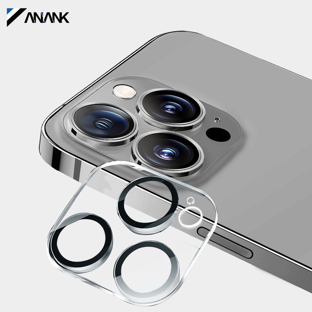 (Quà tặng) Miếng dán cường lực ANANK bảo vệ cụm Camera cho iPhone Series