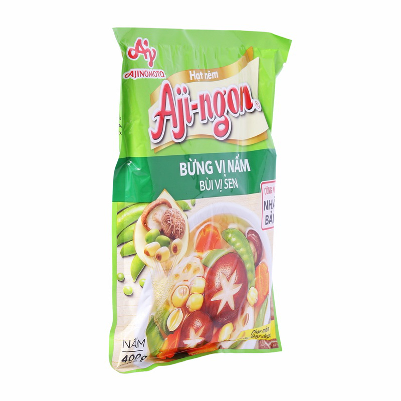 Hạt nêm chay Nấm hương Aji-ngon bịch 400g