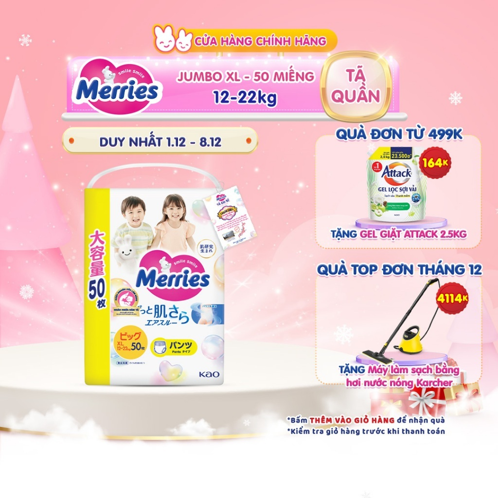 Tã Quần Merries Jumbo