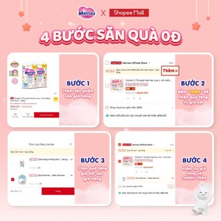 Tã Quần Merries Cộng Miếng