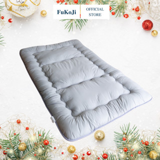 Nệm Bông Trải Sàn FUKOJI Độ Dày 7cm, Kích thước 1mx2m,1m2x2m, 1m4x2m, 1m6x2m, 1m8x2m, Màu xám