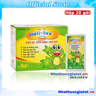 Siro ho hati - tux dạng gói 5ml tiện dụng