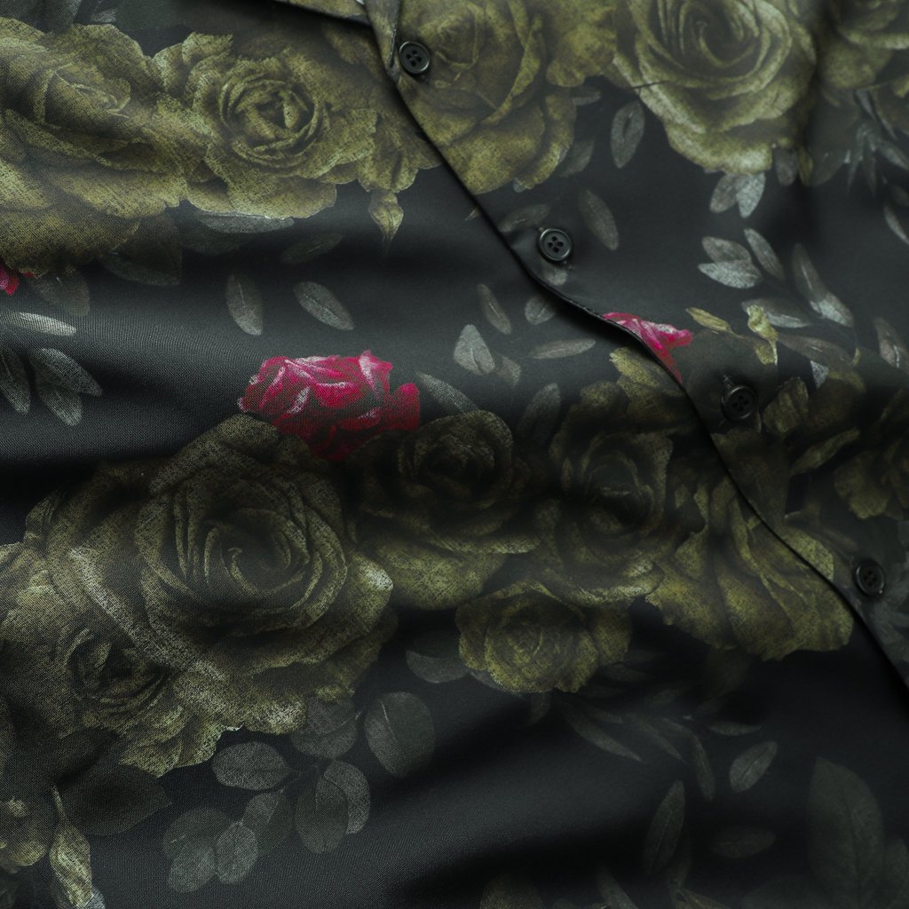 Áo sơ mi cổ đăng tông họa tiết thời trang bigsize nam cỡ đại 140kg