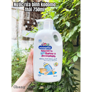 Nước rửa bình sữa cho bé kodomo thái lan 750ml