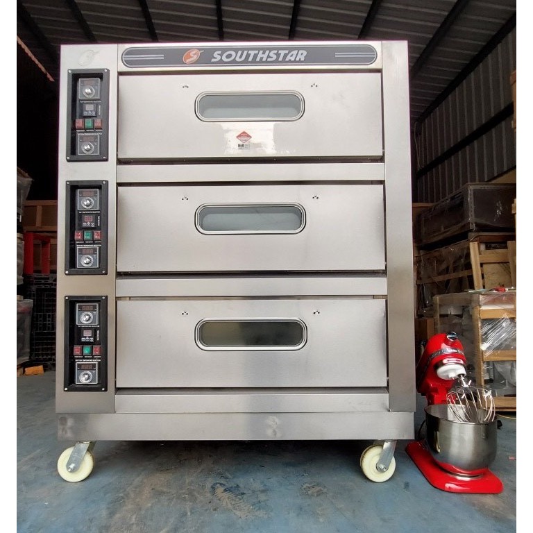Lò nướng bánh 3 tầng 6 khay Southstar