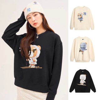 [Nỉ Chân Cua] Áo Đôi Sweater NY LA Gấu Trượt Băng Vải Nỉ Chân Cua Cao Cấp Nhiều Màu Form Unisex Nam Nữ Unim Store - SW13