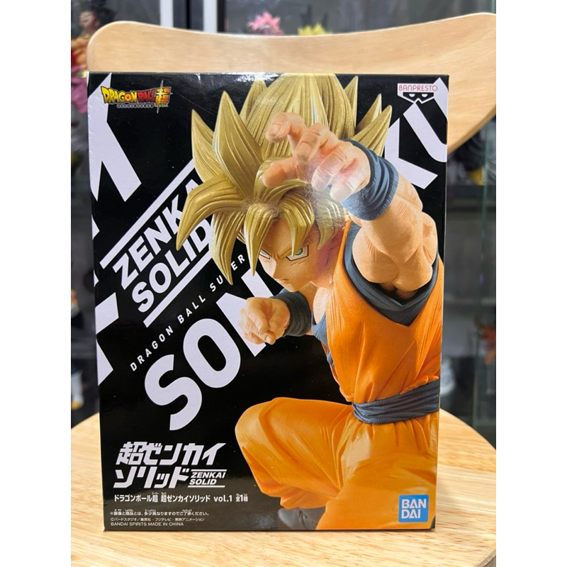 MÔ HÌNH DRAGONBALL CHÍNH HÃNG: SONGOKU ZENKAI SOLID