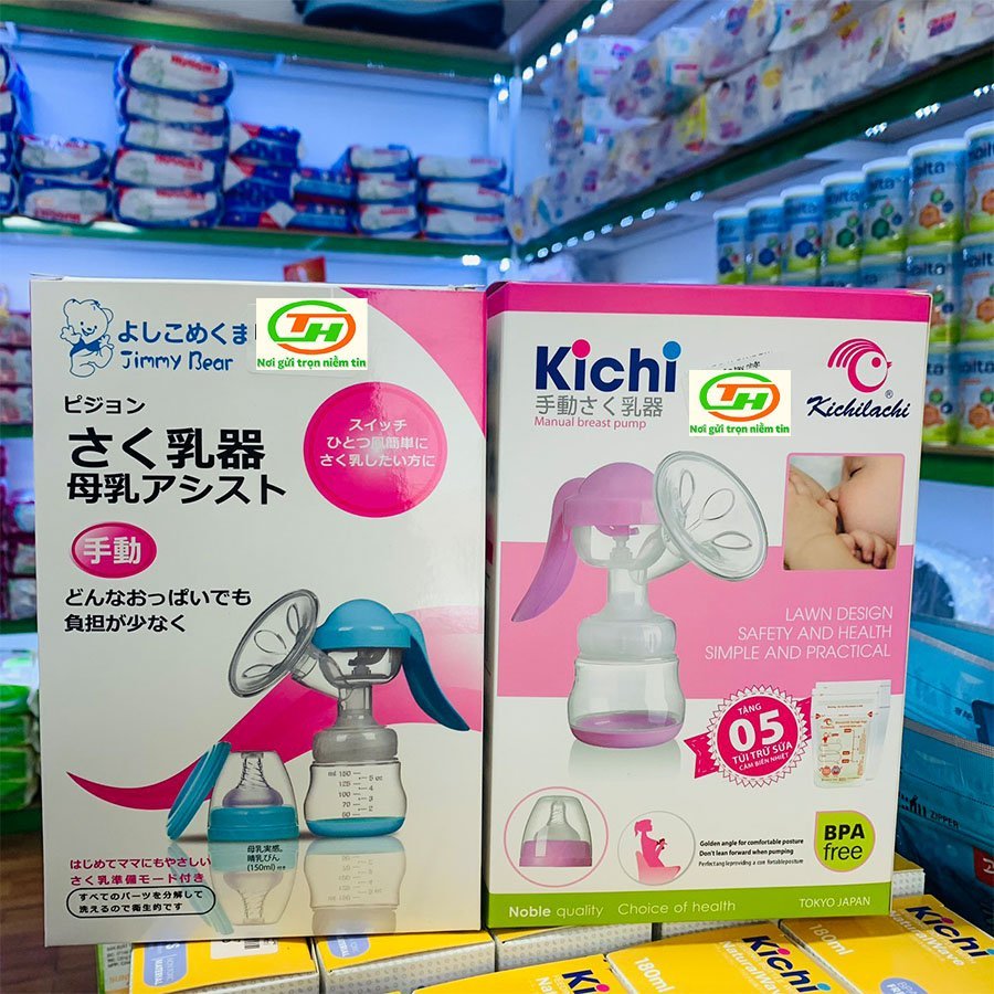 Máy Hút Sữa Cầm Tay Kichi - Jimmy Bear