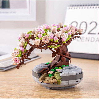 Bộ lắp ráp LOZ mini mô hình Cây hoa Anh Đào - 1661